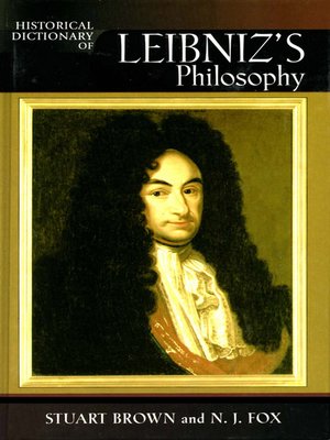 cover image of Historical Dictionary of Leibniz's Philosophy
